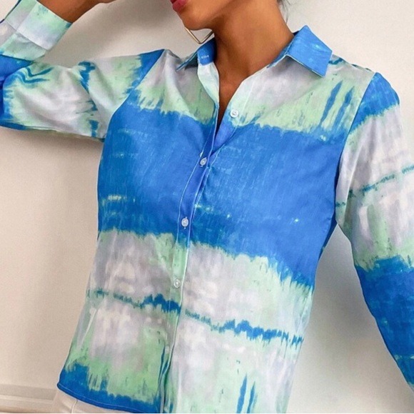 NEW-Tie Dye Shirt Size L. - Picture 3 of 6